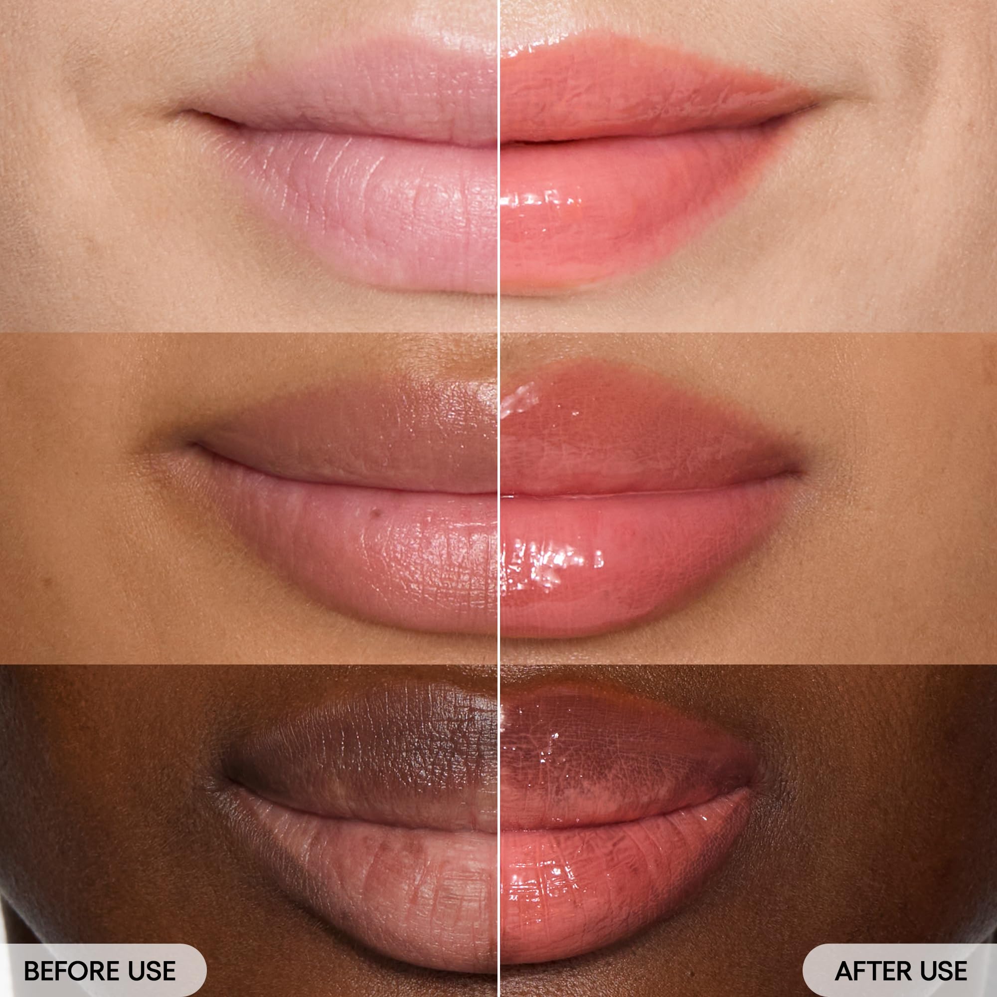 LANEIGE doe-foot applicator coated with serum tint showing smooth application and controlled coverage