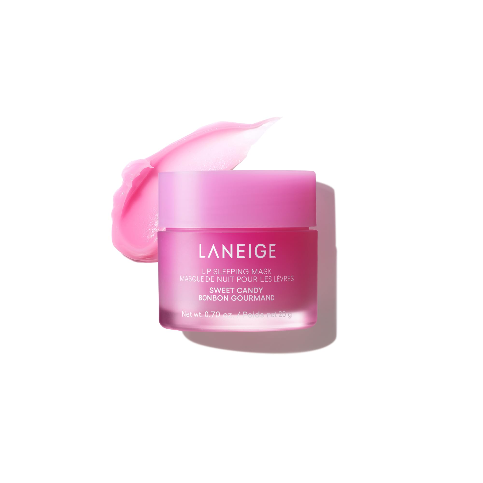 LANEIGE jar front view showing sleek packaging and hydration promise