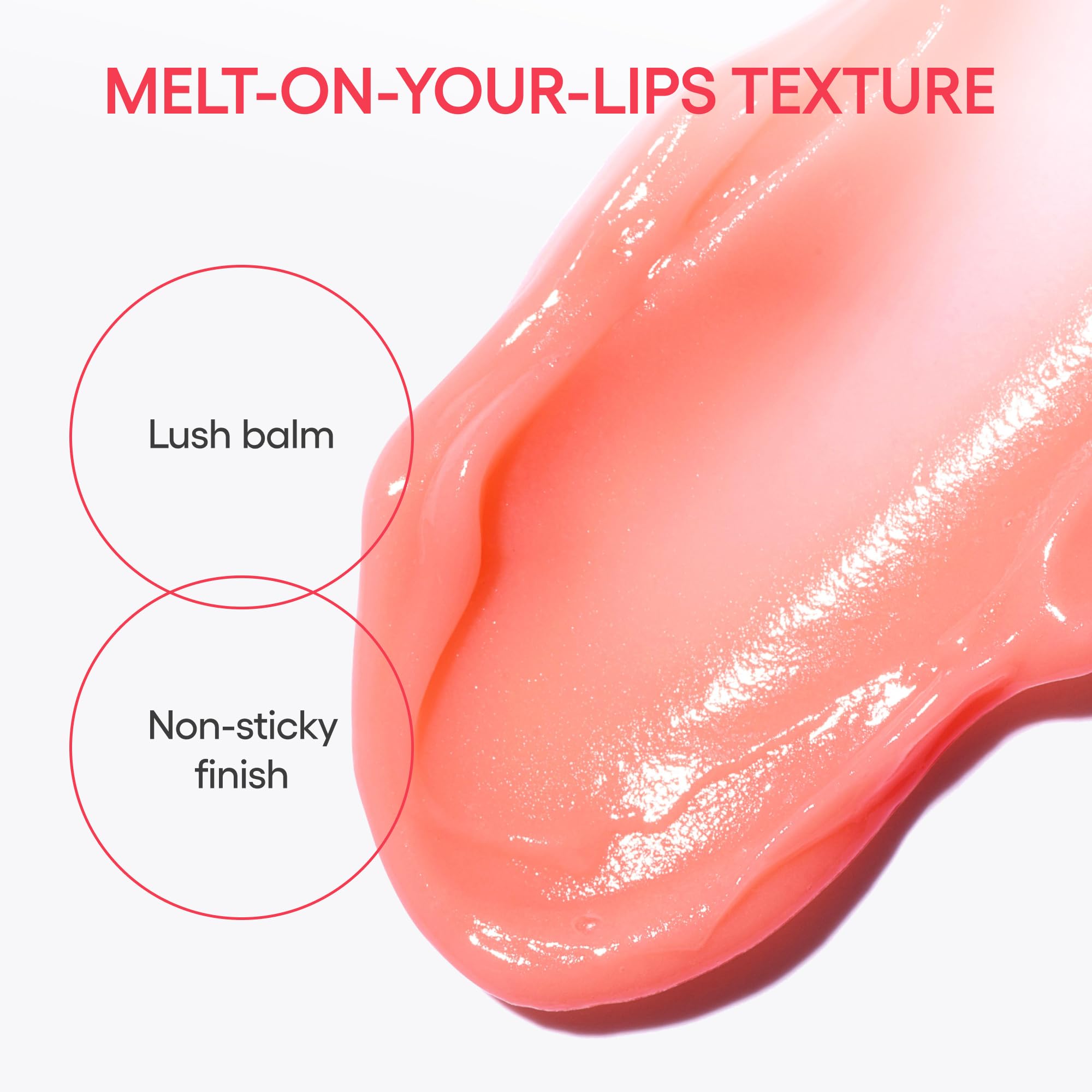 LANEIGE morning wipe-away scene showing easily removed excess and refreshed lips