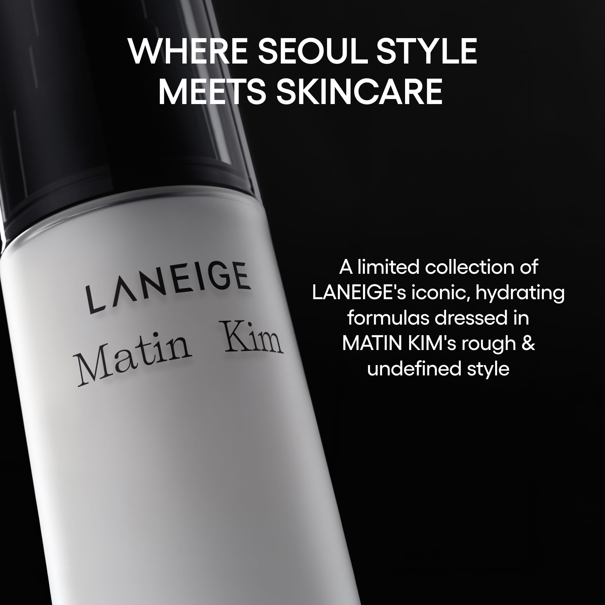 LANEIGE close-up of mist nozzle highlighting even fine spray for fast hydration