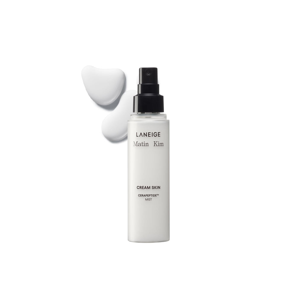 LANEIGE front packaging of Matin Kim limited edition mist showing design and size