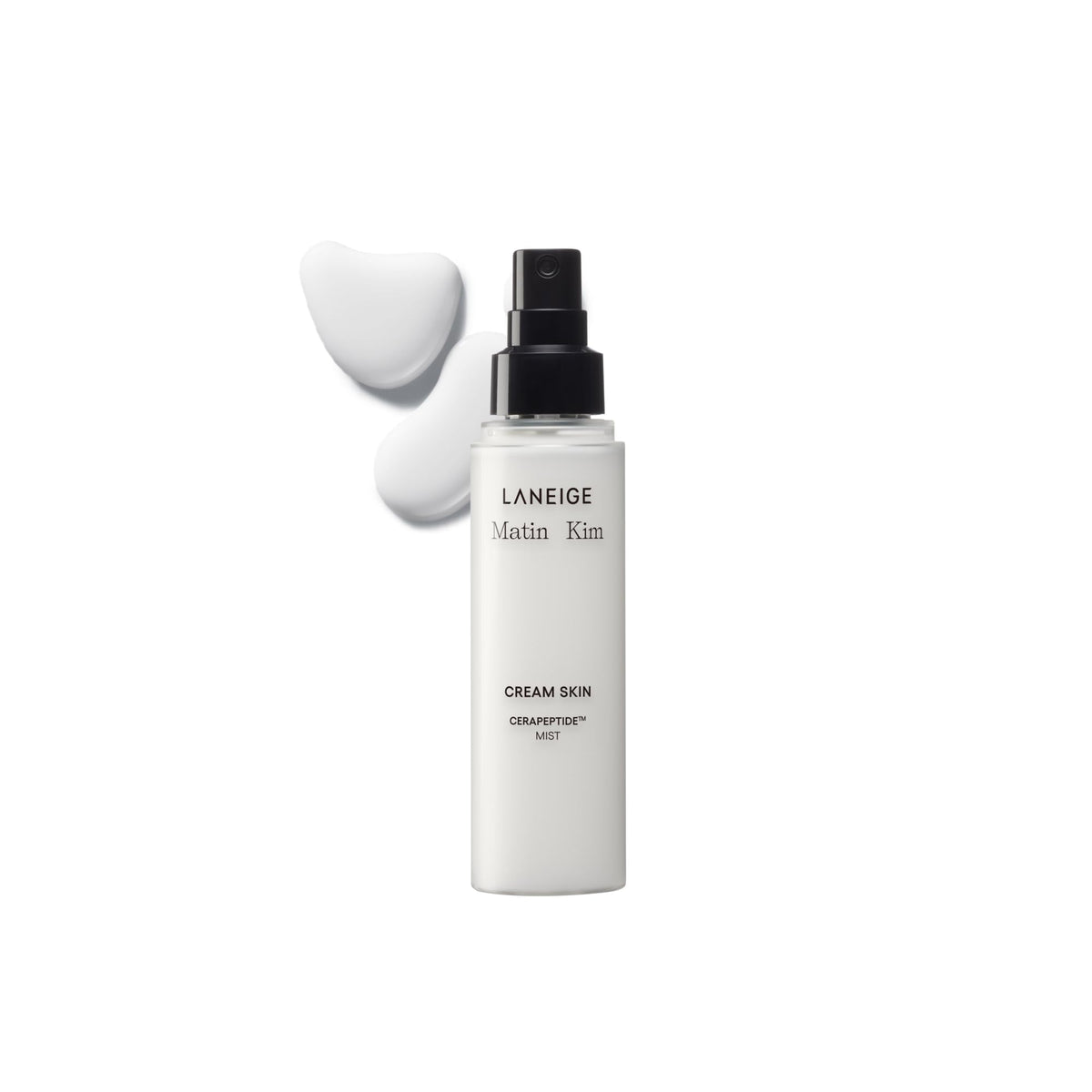LANEIGE front packaging of Matin Kim limited edition mist showing design and size