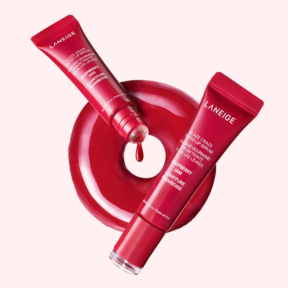 LANEIGE product paired with lip liner showing definition and layering tips