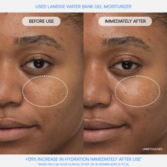 LANEIGE gel texture close-up illustrating lightweight, fast-absorbing benefit