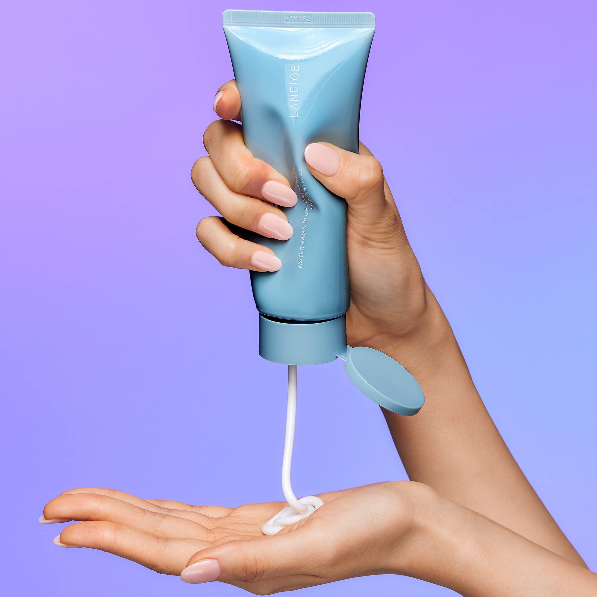 LANEIGE size comparison next to common object to show product scale