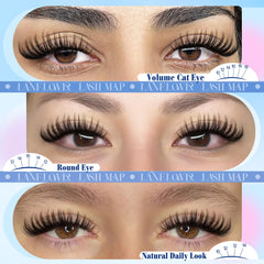 LANFLOWER detailed fiber texture highlighting matte, natural finish