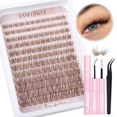 LANFLOWER front packaging showing brown cluster kit benefits