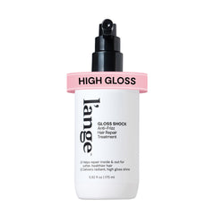 L'ANGE HAIR bottle front packaging showing sleek design and product name