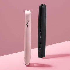 L'ANGE HAIR rounded edge demonstration for versatile curling and bending