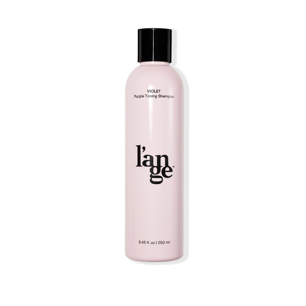 L'ANGE HAIR front bottle showing product and cooling benefits