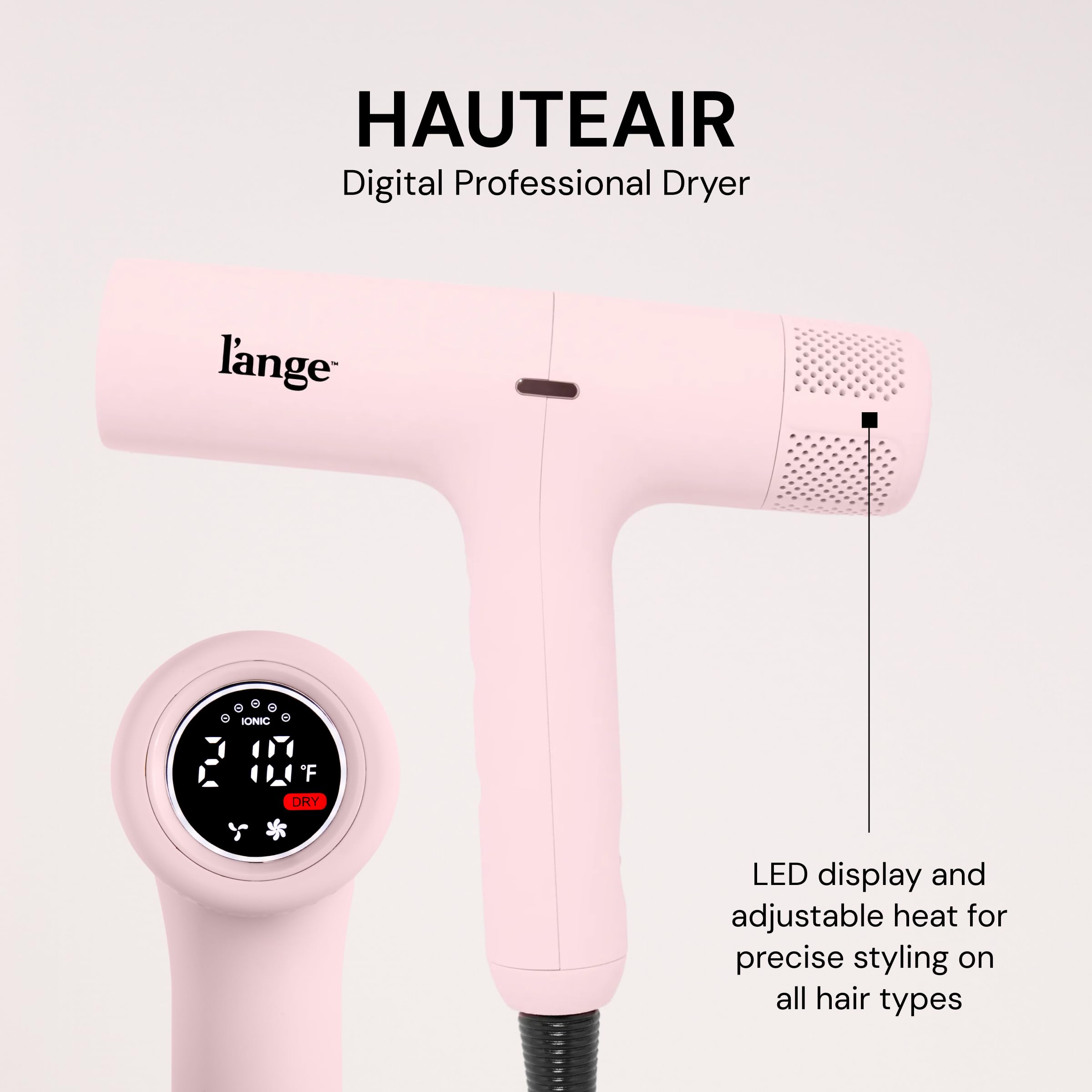 L'ANGE HAIR diffuser in use enhancing curl definition and reducing frizz benefit