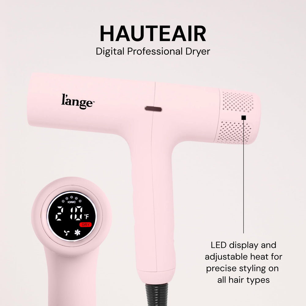 L'ANGE HAIR diffuser in use enhancing curl definition and reducing frizz benefit