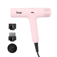 L'ANGE HAIR front view showing sleek dryer design and professional build benefit