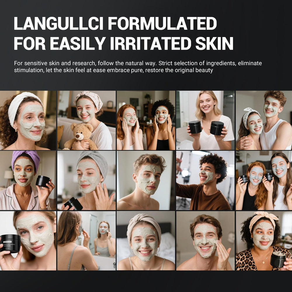 LANGULLCI spa bathroom scene suggesting relaxing self-care routine benefit