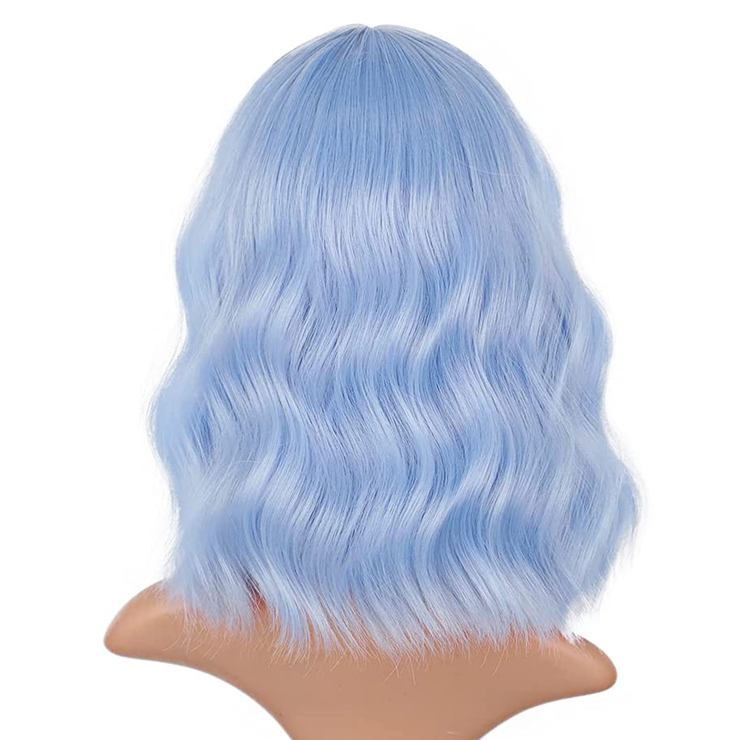 LANICE back view showing shoulder-length cut and wave definition for easy styling