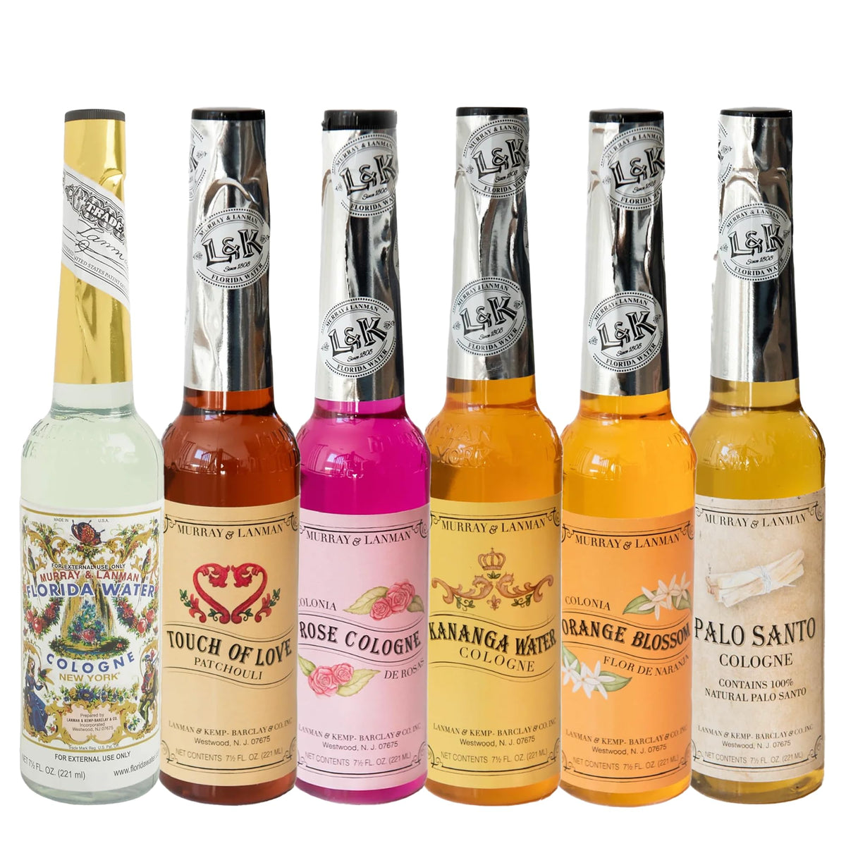 Lanman & Kemp front bottle showing classic cologne packaging and instant refresh