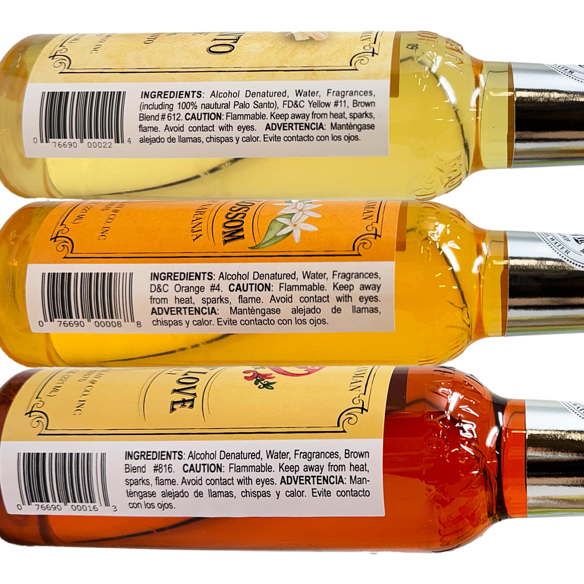 Lanman & Kemp label close-up highlighting ingredients and historic branding benefit