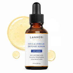 Lanmeri Ceuticals front packaging showing bottle and branding, conveys quality