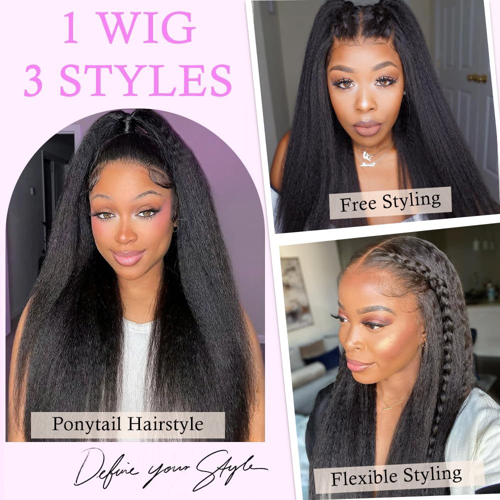Lannaax wig on mannequin showing true 20-inch length and scale