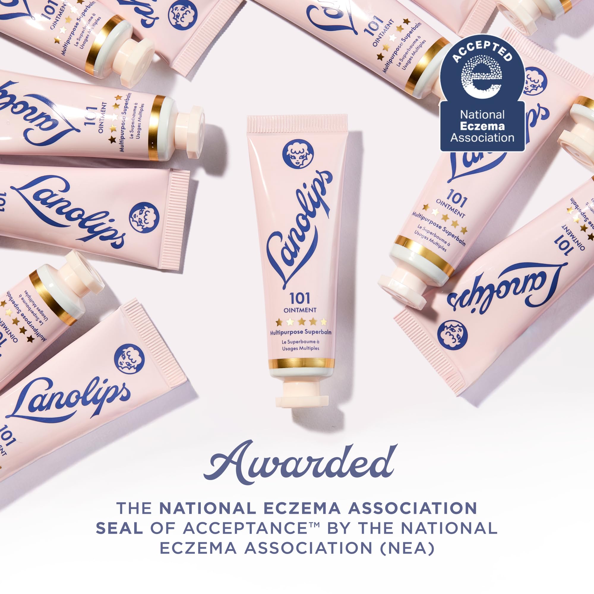Lanolips duo inside purse illustrating on-the-go convenience and backup