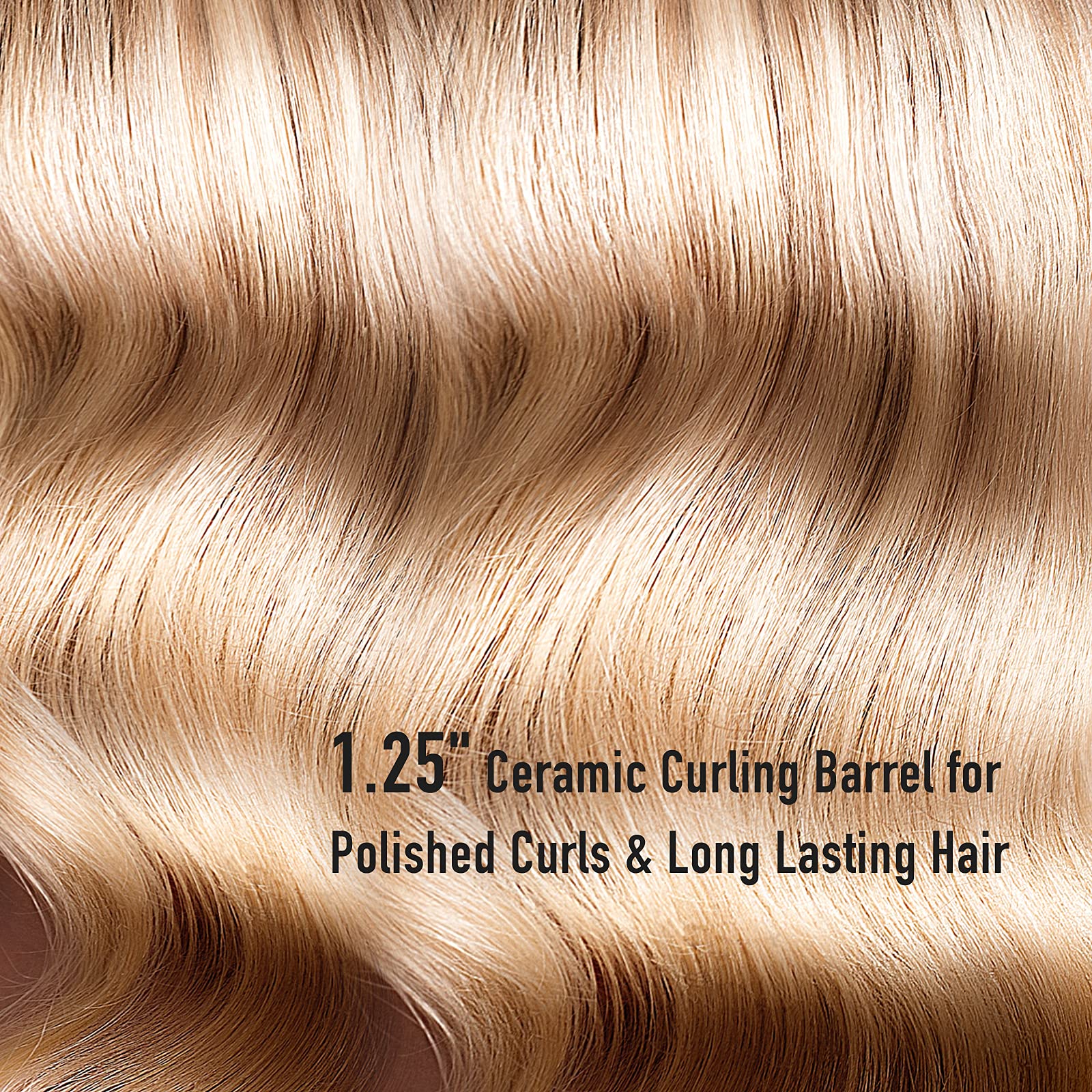 LANVIER length scale comparison showing 8.5-inch barrel for long hair