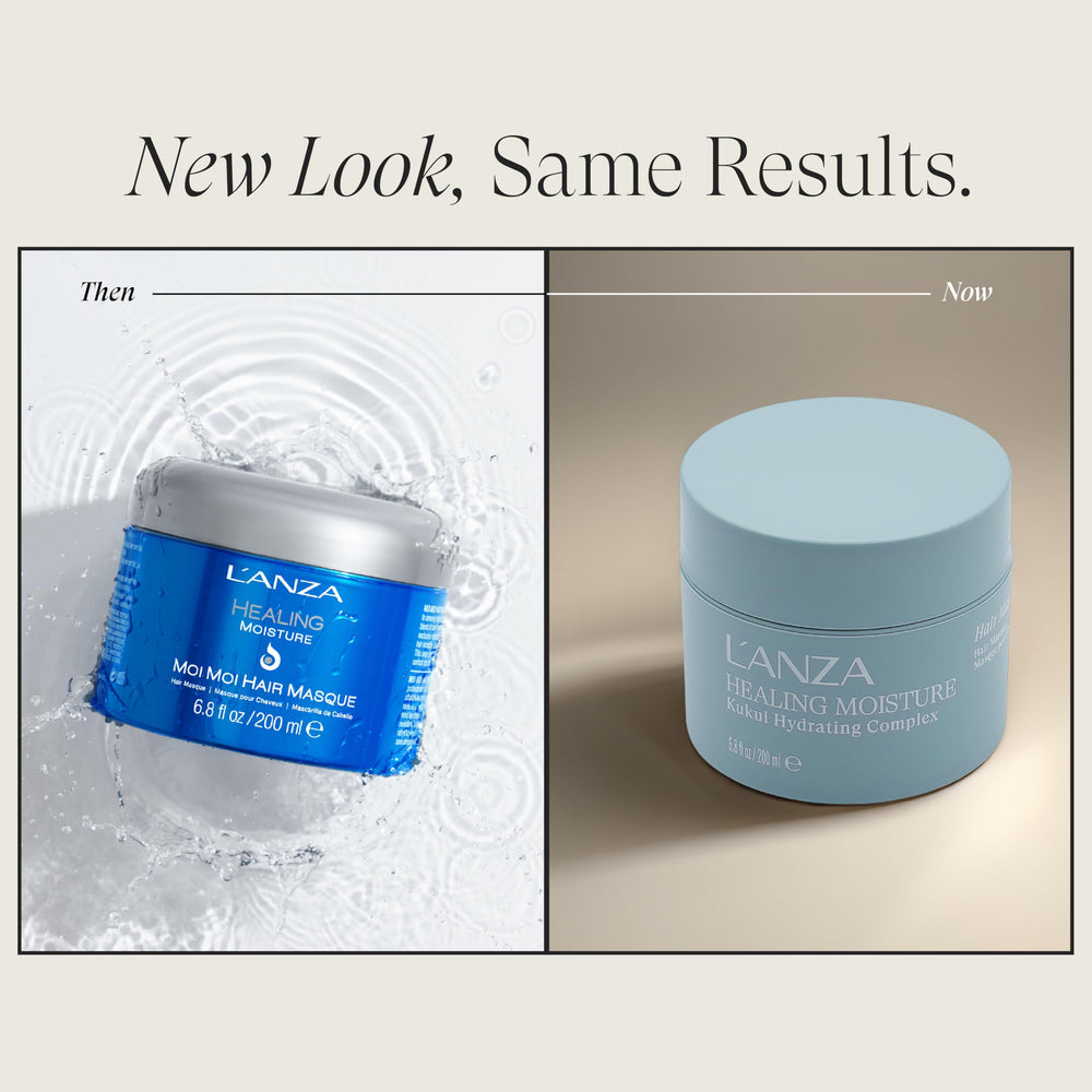 L’ANZA open jar showing rich creamy mask texture for deep conditioning