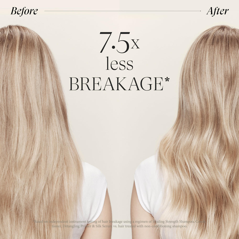 L’ANZA rich lather on wet hair highlighting effective, gentle cleansing