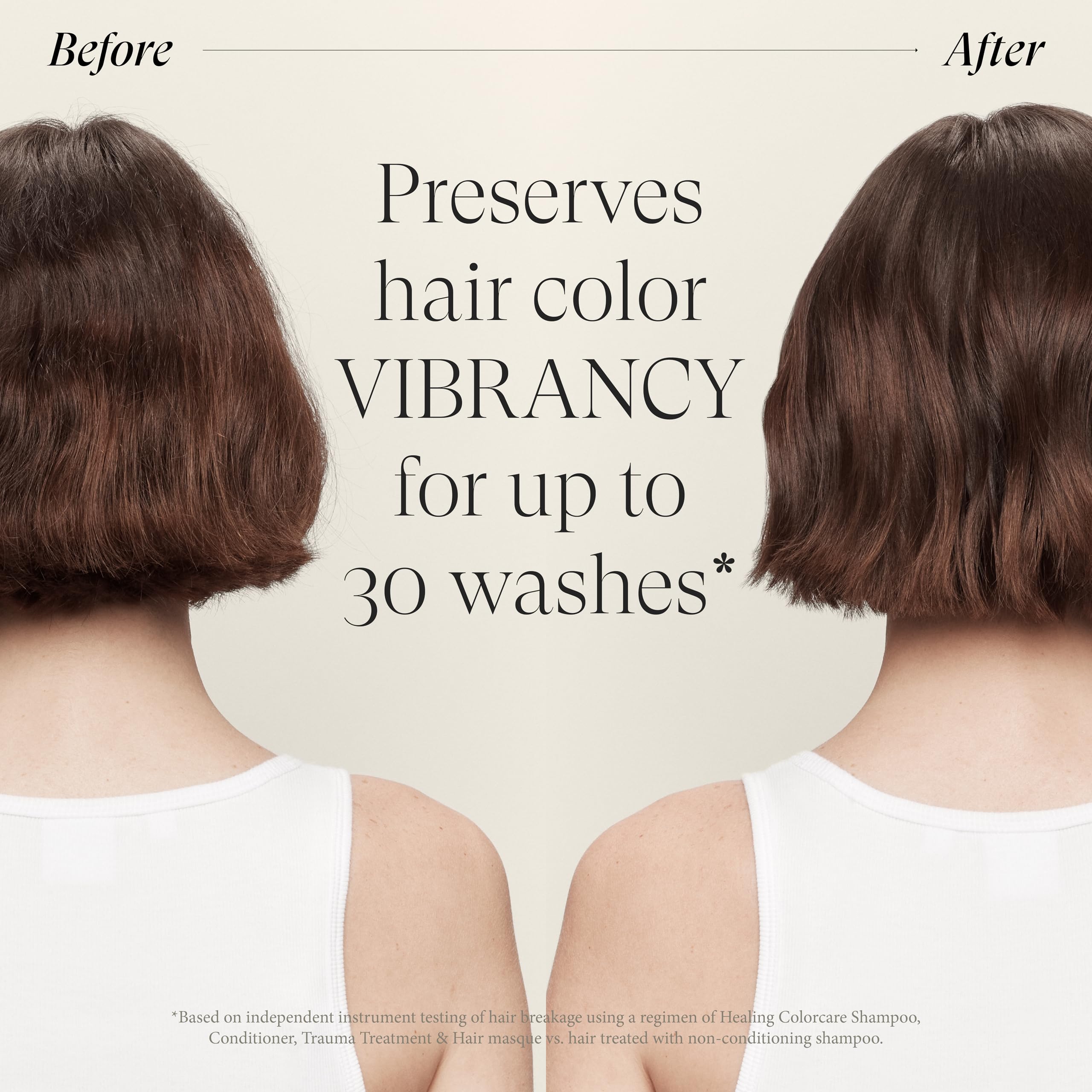 L’ANZA being applied to damp hair to protect and detangle