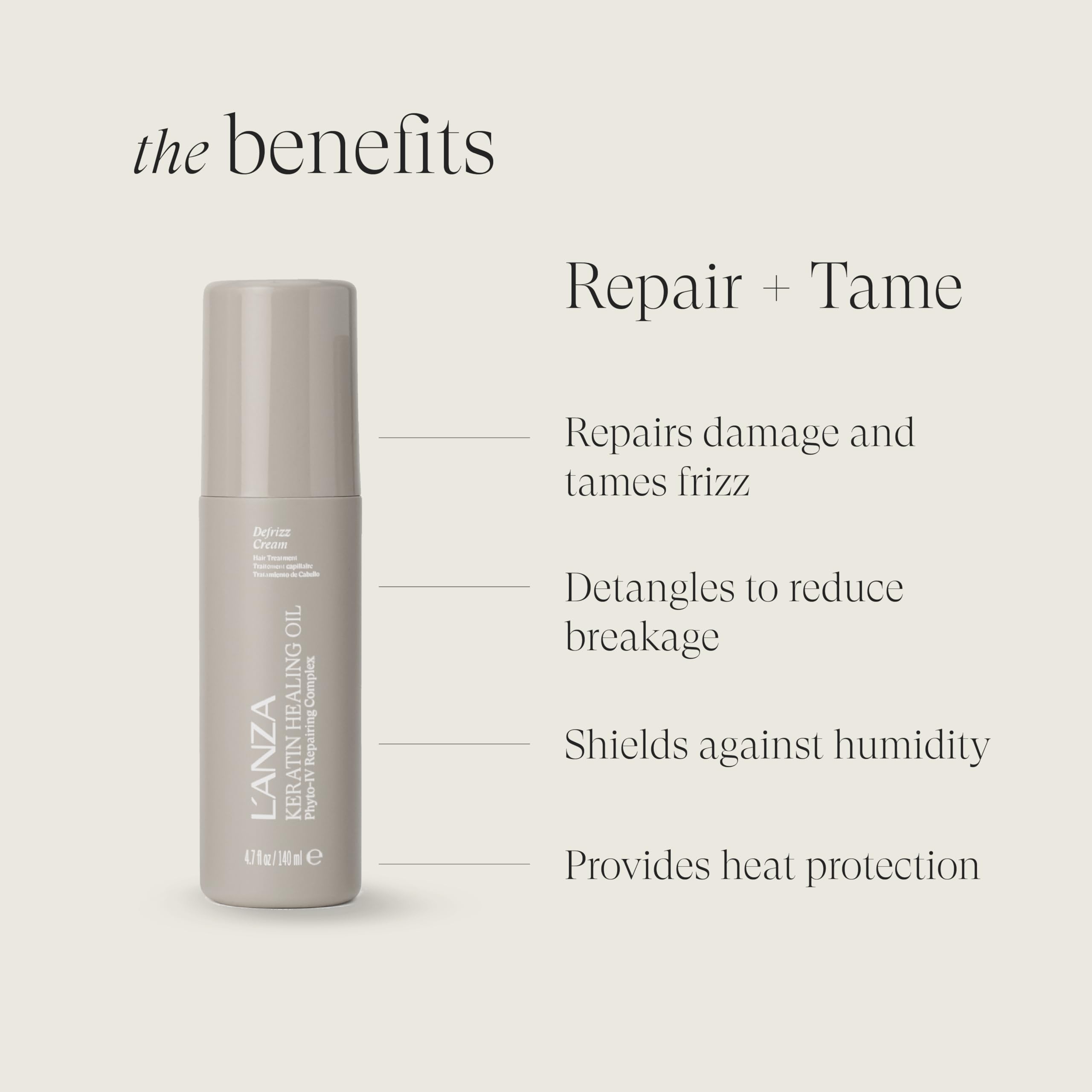 L’ANZA ingredient-focused Abyssinian oil bottle highlighting nourishing oils