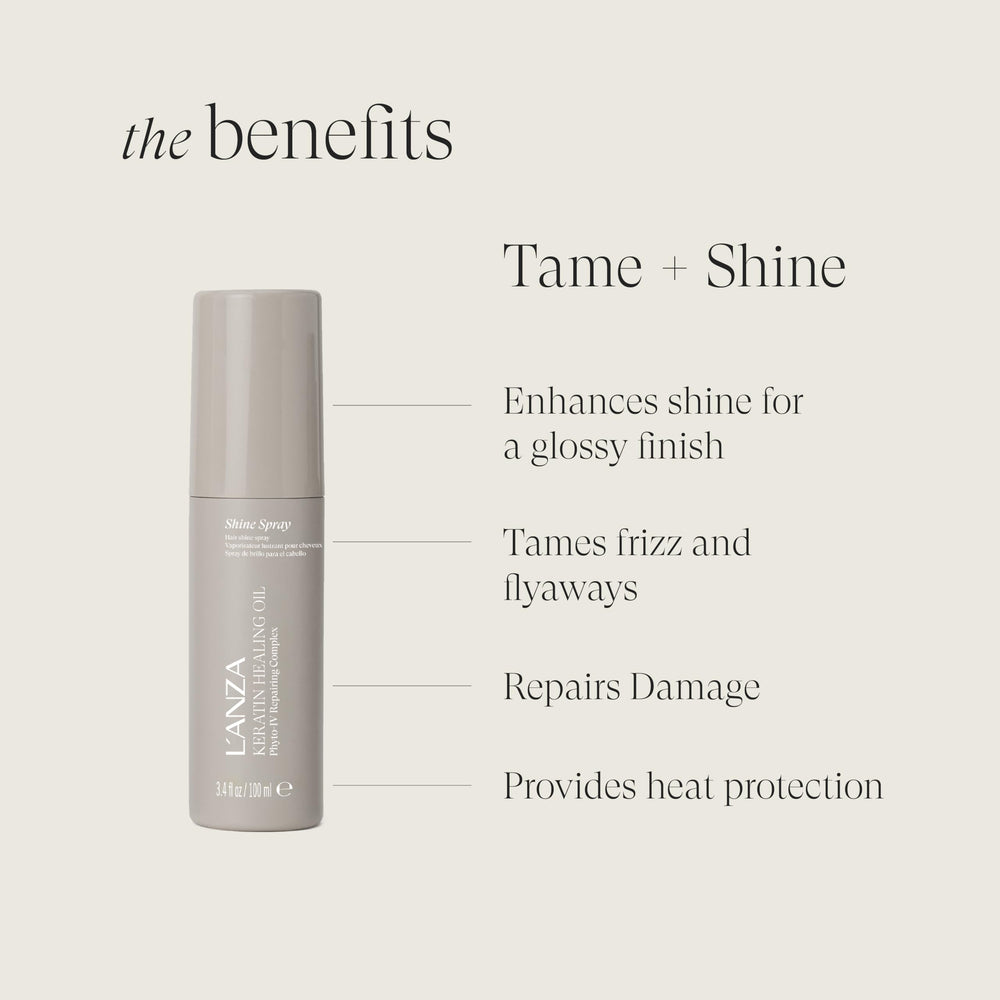 L’ANZA close-up of oil texture highlighting keratin and Abyssinian oil for smooth shine