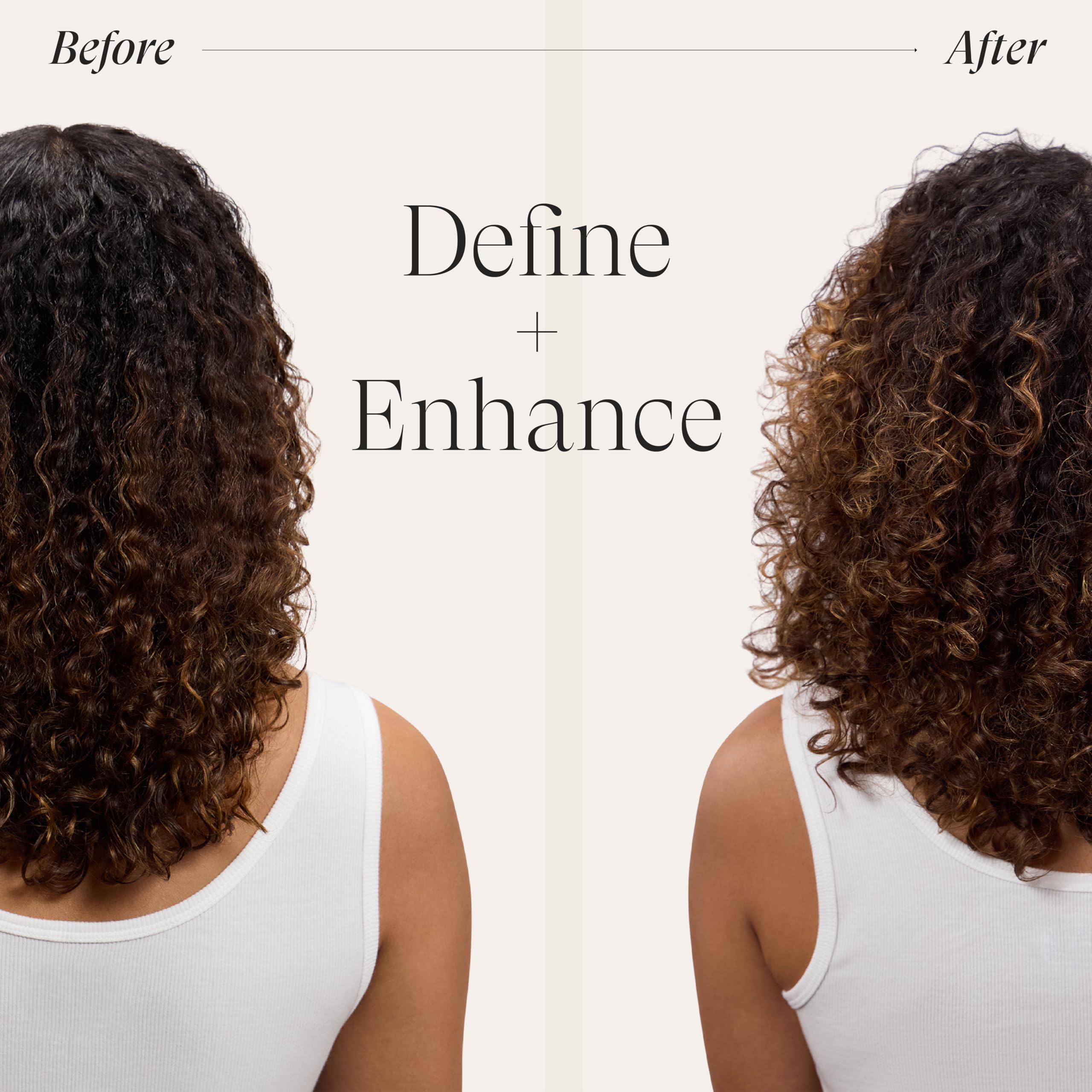 L’ANZA label close-up showing ingredient highlights like Shea Butter and Keratin