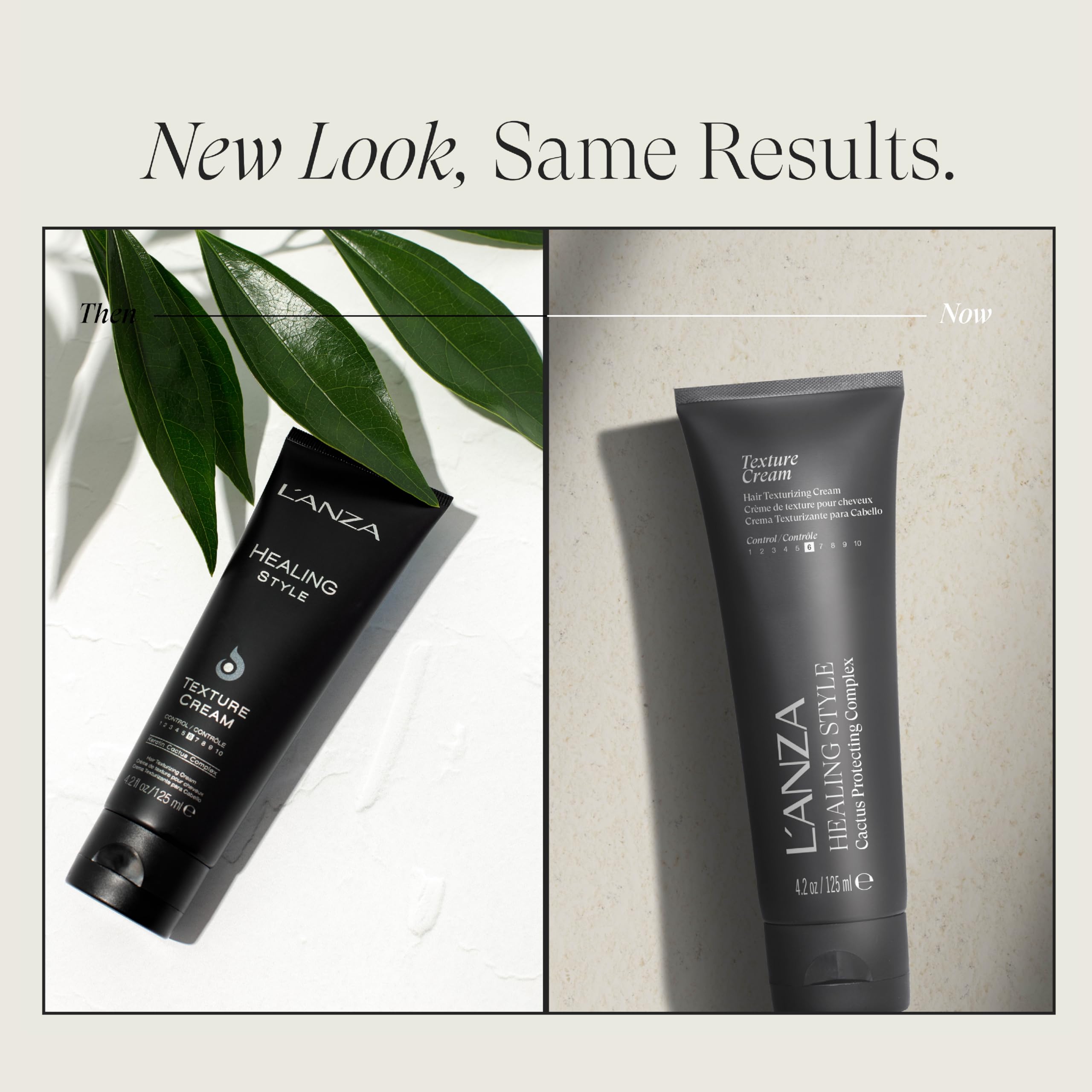 L’ANZA texture cream close-up showing smooth consistency for effortless application