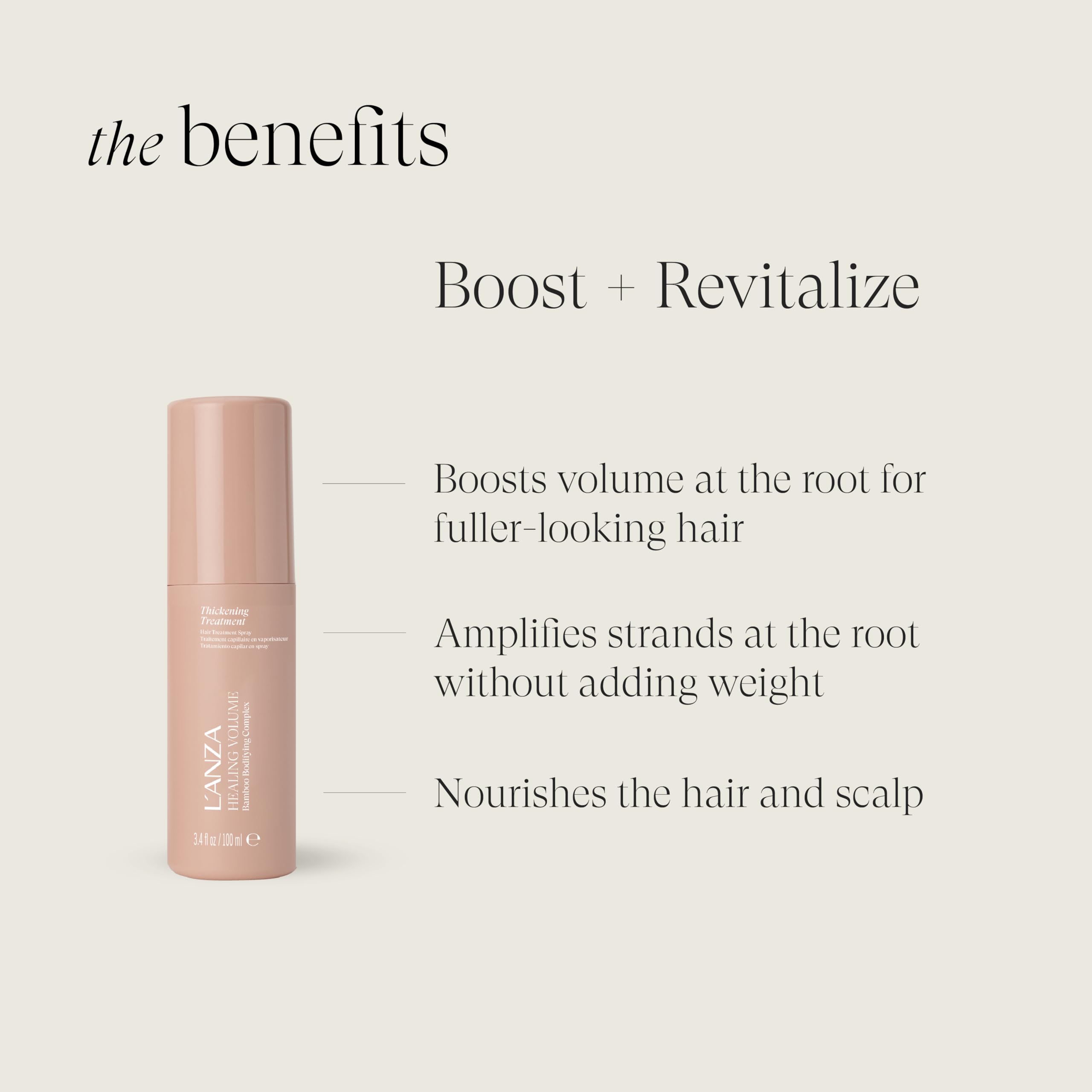L’ANZA fine mist texture closeup that provides lightweight, even coverage