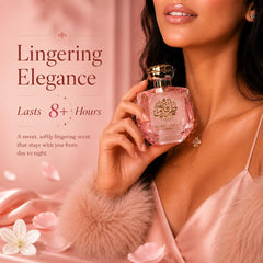 LAPRIMÉ amber liquid in glass bottle highlighting rich vanilla tone