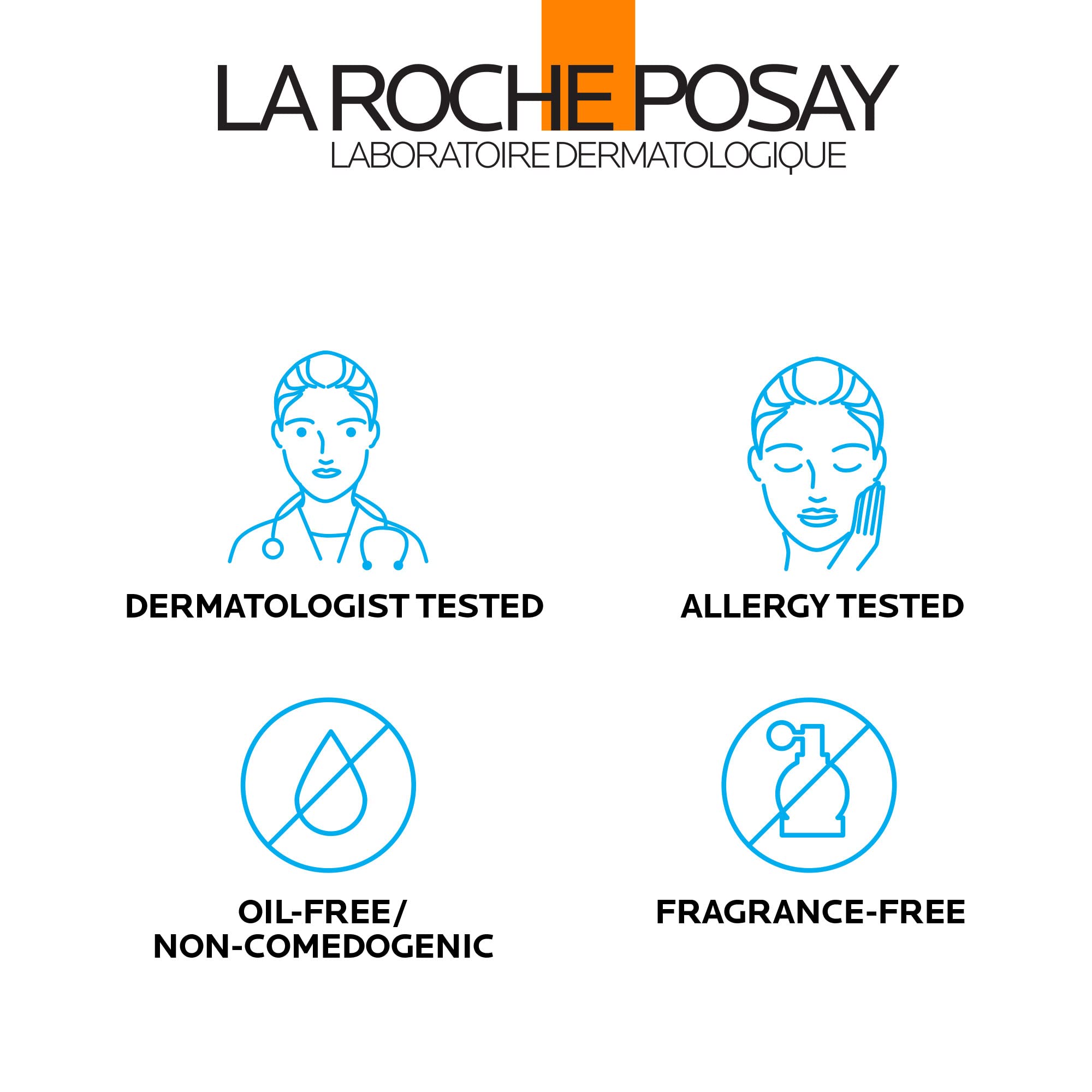 La Roche-Posay applied on forearm illustrating blendability and coverage