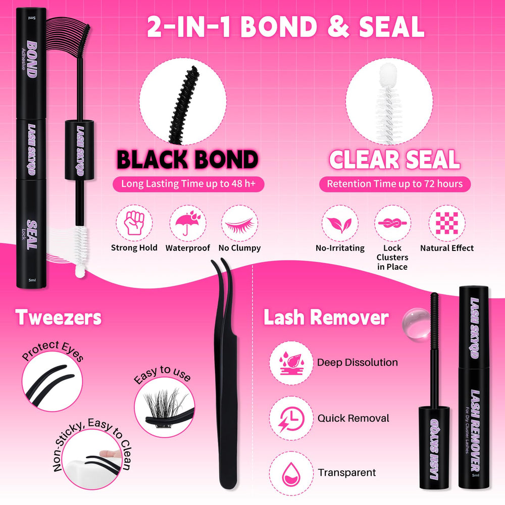 LASH SKYQD eyelash curler and brushes shaping lashes for blend