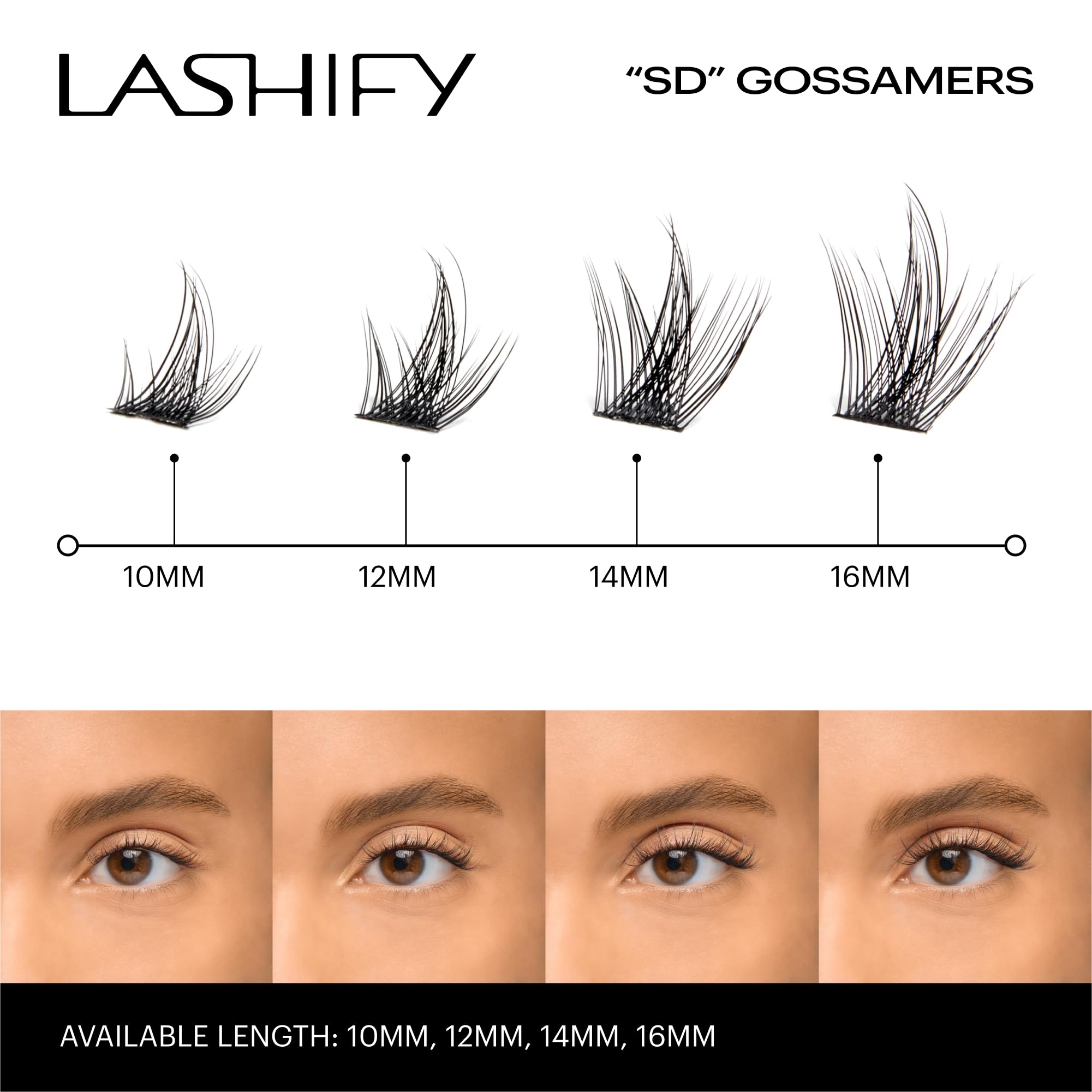 Lashify application using forefinger to lift a gossamer section, protecting delicate fibers