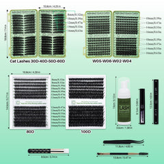 LASHSUN application in hand demonstrating easy cluster pick-up