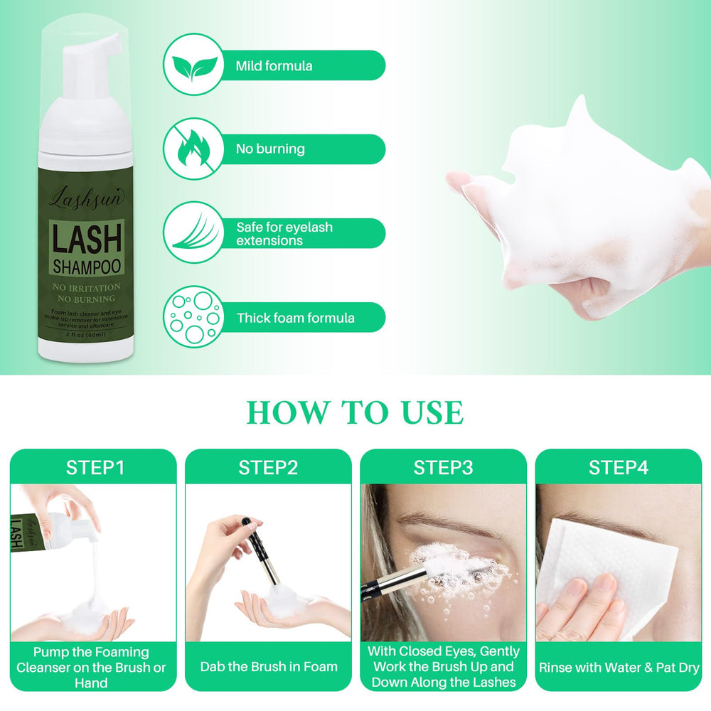 LASHSUN bond and seal bottle close-up protecting lashes from dust