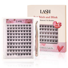 Lashterally front packaging showing product and benefits