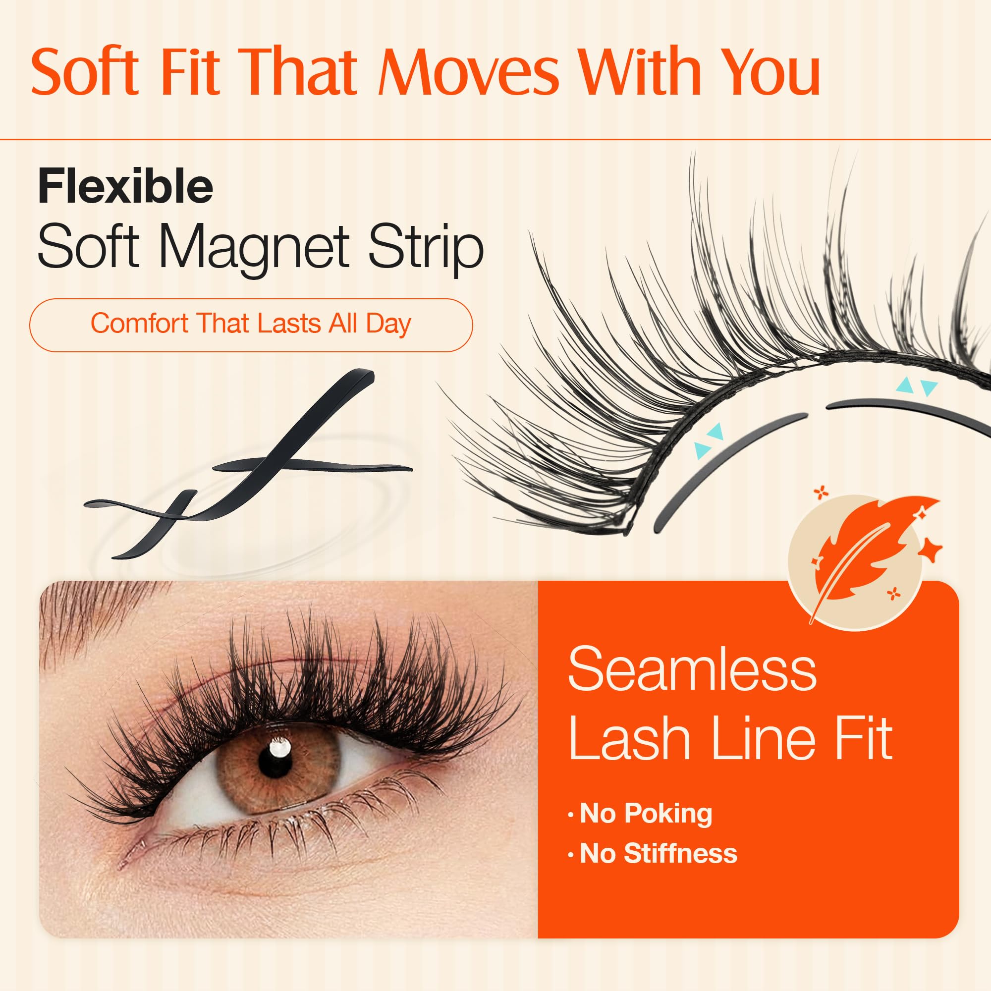 LASHVIEW built-in mirror visible in case for quick touch-ups and on-the-go application