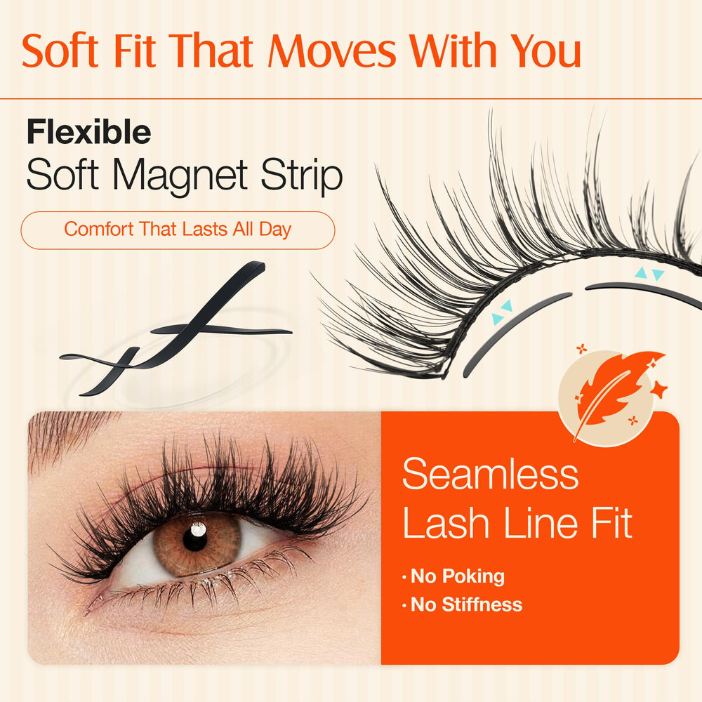 LASHVIEW built-in mirror visible in case for quick touch-ups and on-the-go application