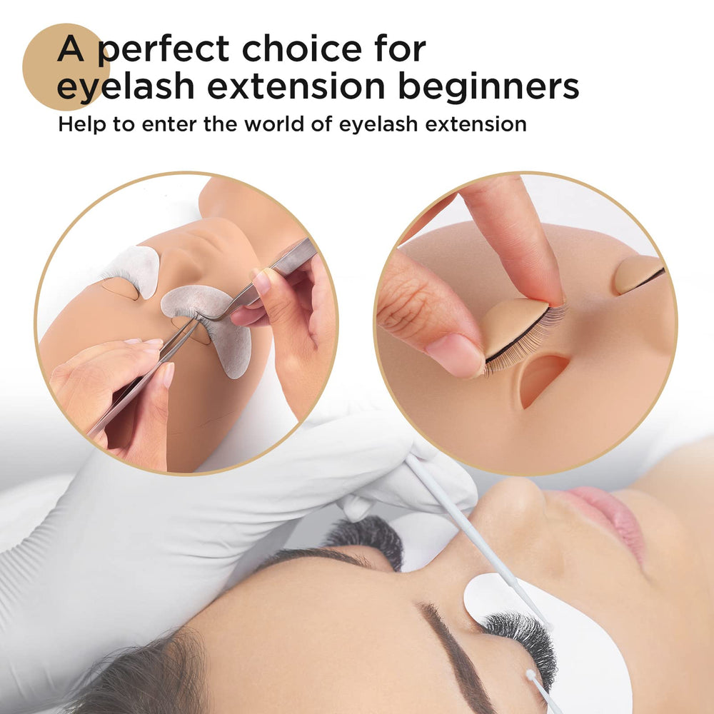 LASHVIEW close-up showing soft-touch silicone texture for true-to-skin feel
