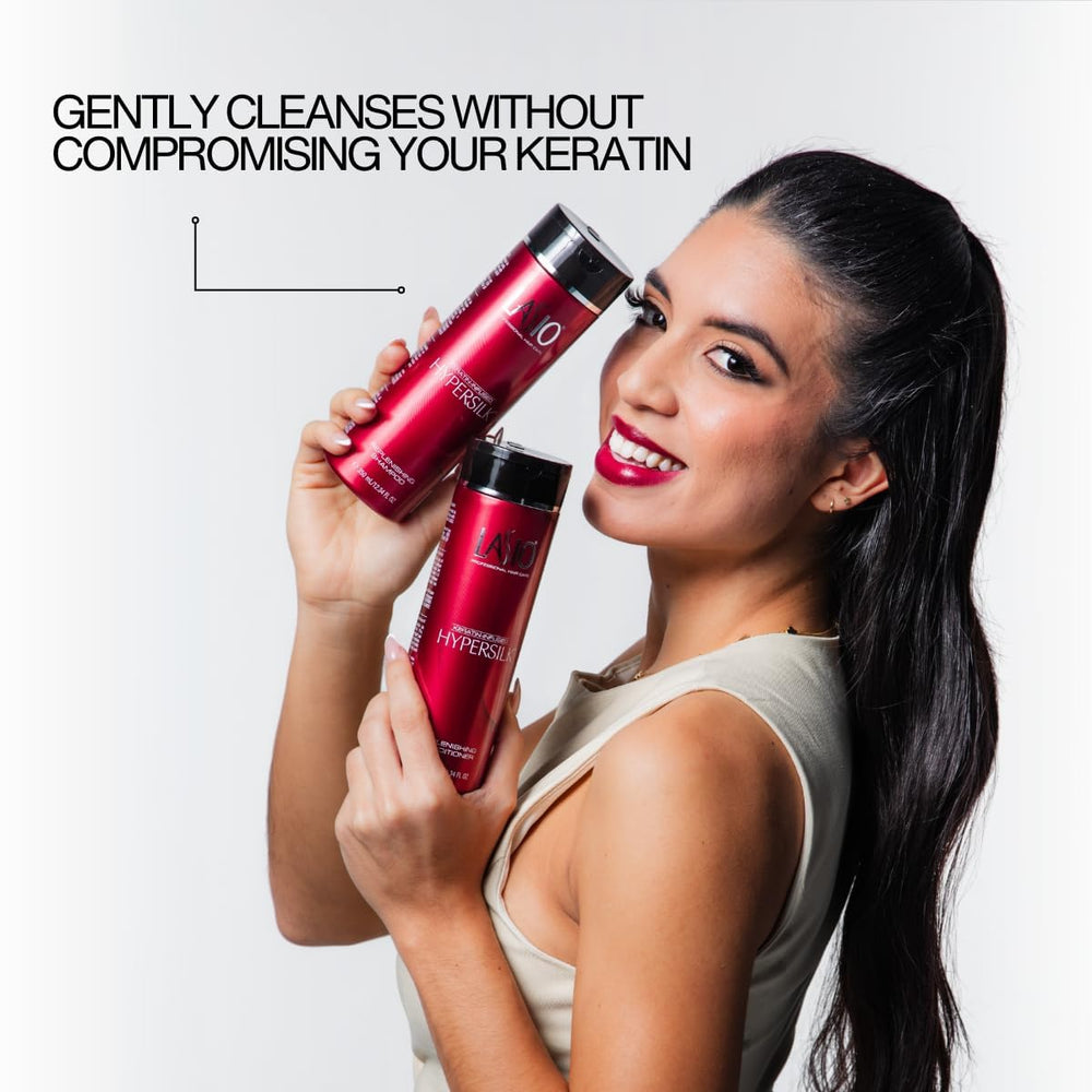 Close-up of keratin, jojoba oil, and amber extract textures, showing restorative benefit