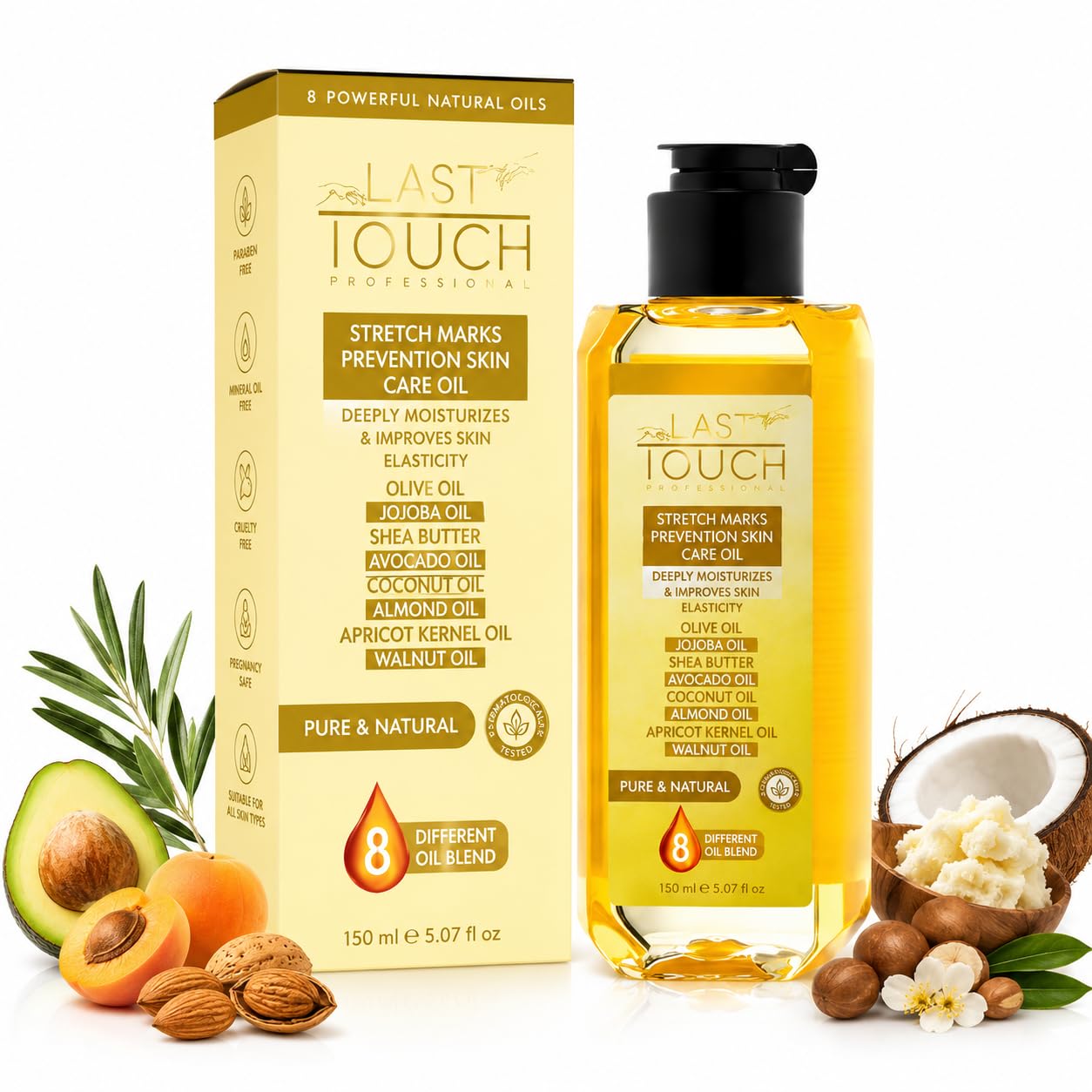 LAST TOUCH front bottle showing packaging and calming design for easy recognition