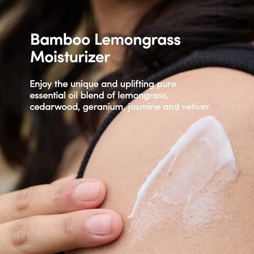 LATHER close-up pump delivering easy, controlled lotion dispensing benefit