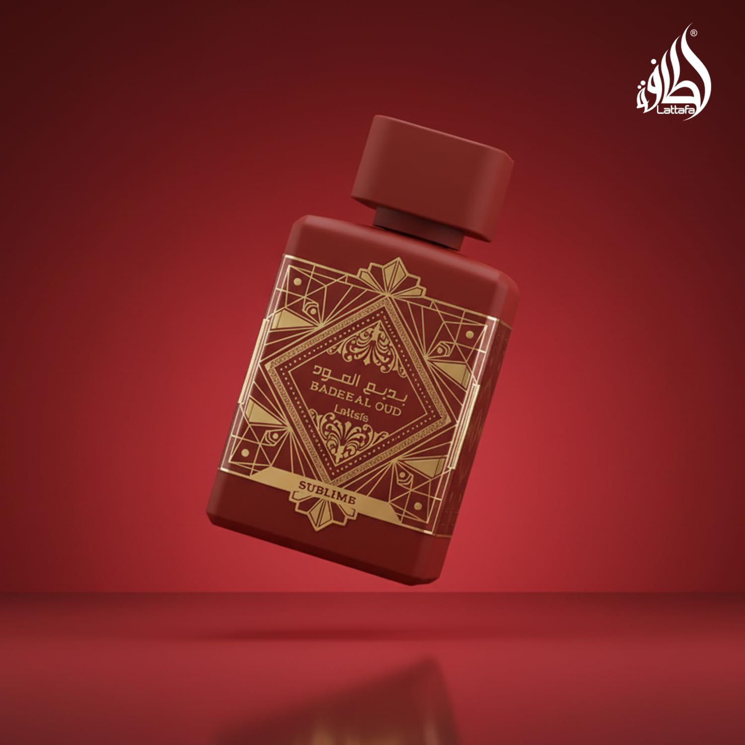 Lattafa base notes arrangement of moss vanilla and patchouli for warm longevity