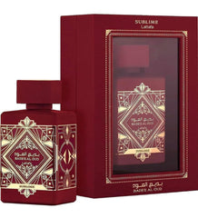 Lattafa product box and packaging highlighting quality and gift-ready presentation