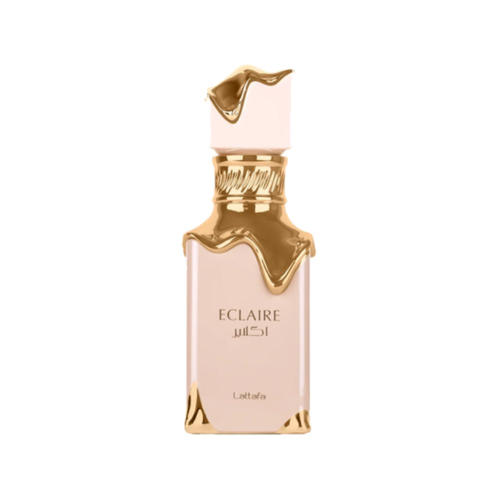 Lattafa Eclaire front bottle showing elegant design and instant recognition