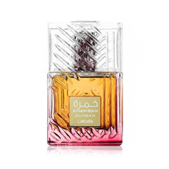 Lattafa front packaging showing bottle and box, highlights premium presentation